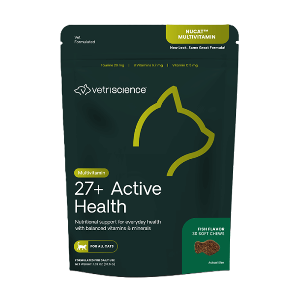vetriscience new 27plush Active Health Fish cats 30
