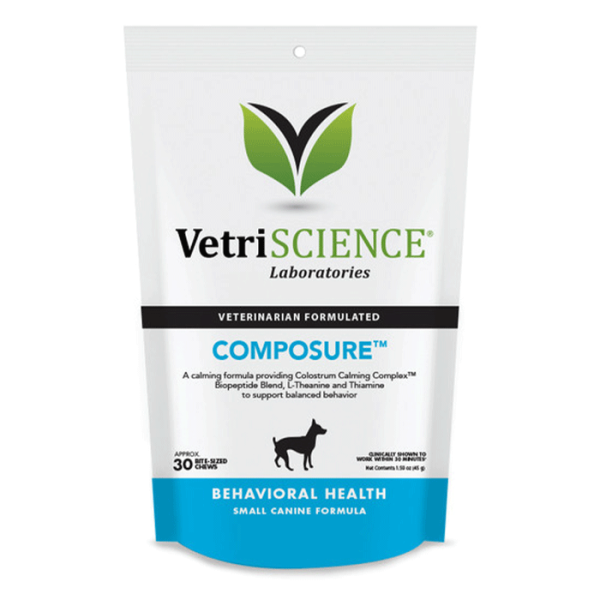 vetri science 0022 composure mini bite size chews 30