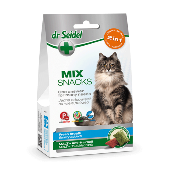 DS Snack cat AntiHairball Fresh breath 50 γρ