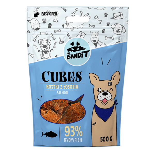 mrbandit cubes salmon 500gr