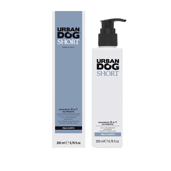 urban dog short shampoo 2in1 200ml