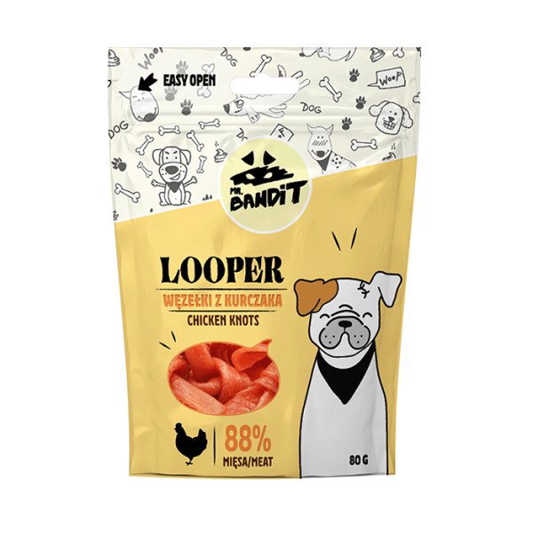 Mr bandit Looper chicken knots 80