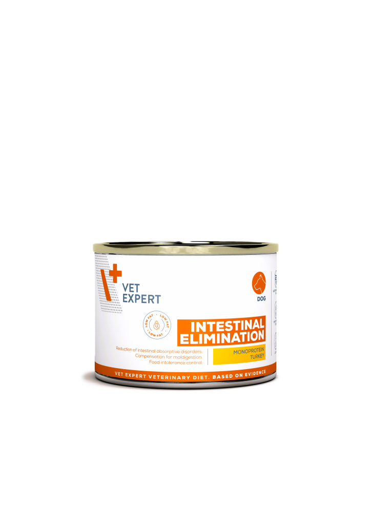 vetexpert diet intestinal elimination dog can 200