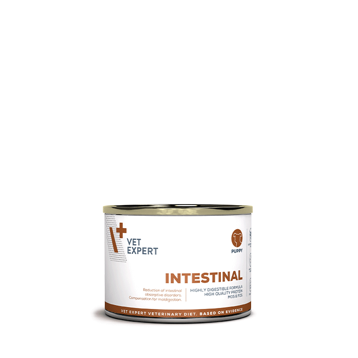 vetexpert diet intestinal puppy puszka 200